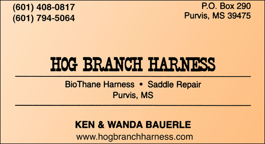 Hog Branch harness